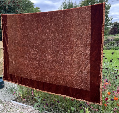 Chenille velvet tablecloth - velvet,
