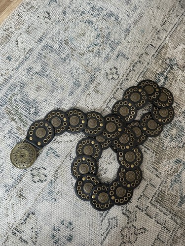 Vintage y2k dark brown gold - vintage,