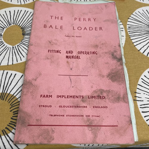 Perry stroud bale - perry, loader