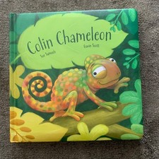 Jellycat Colin Chameleon Book - Very Rare - See description 