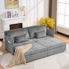 Modern Sleeper Sofa Bed w/ USB