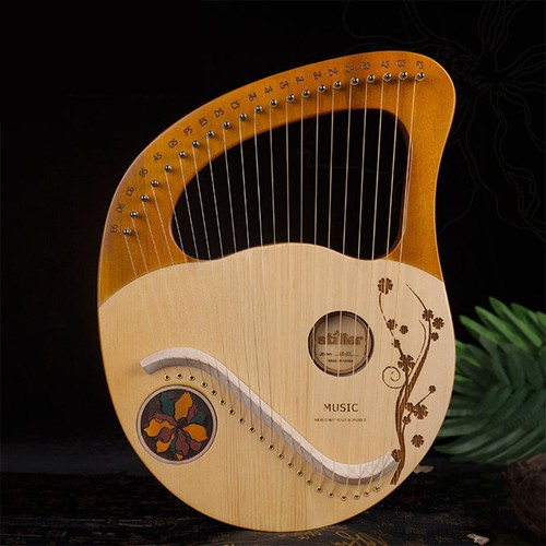 Lyre music instrument - music,