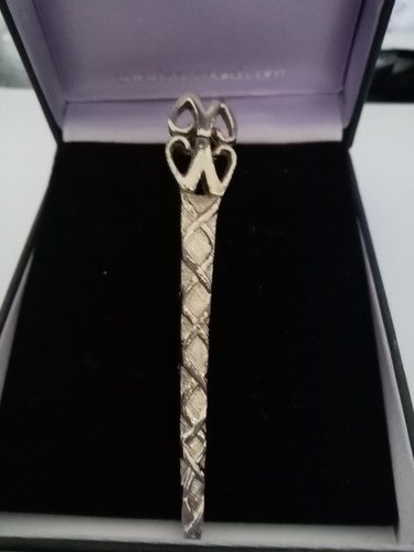 Silver tone celtic scottish - tone,