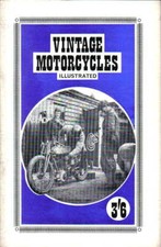 Vintage Motorcycles Illustrated booklet by G Rance 1901-1939 picture & captions