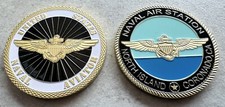 US Naval Aviator & Naval Air Station North Island Coronado CA San Diego  2pc