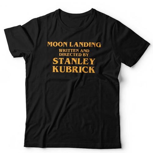 Conspiracy tshirt moon landing - moon,