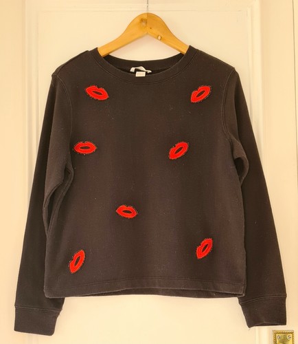 Cute black round neck - h&m,