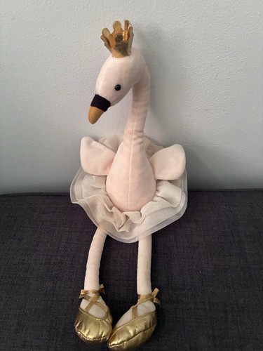 Jellycat retired fancy swan - jellycat, "fancy