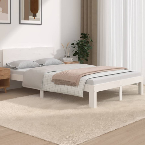 Bed frame solid - bed, pine