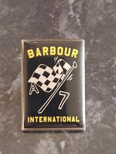 Barbour Enamel Lapel Pin Badge