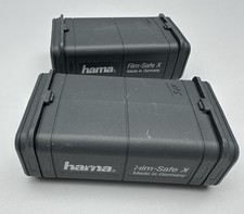 2x Film-Safe X 35mm Film Container (Holds 4 film Canisters) opens both ends