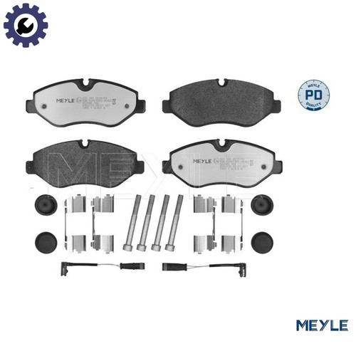 Brake pad set disc - pad, 025