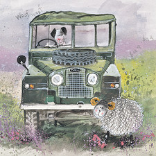 Alex Clark Greetings Card -