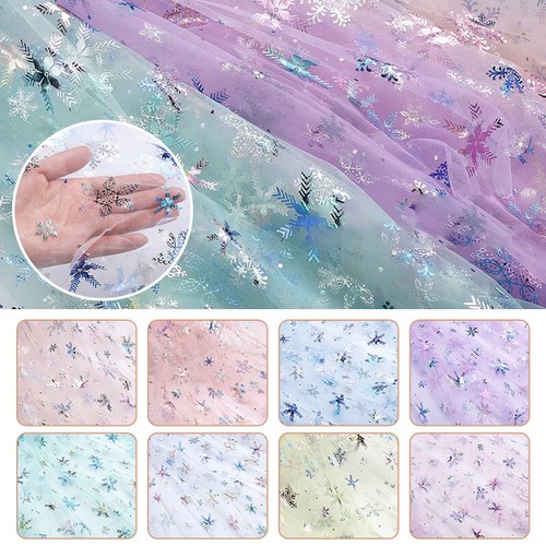 Snowflake tulle sequin - snowflake,