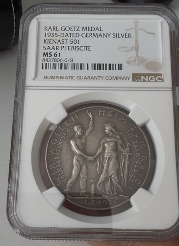Germany 1935 medal karl - medal,