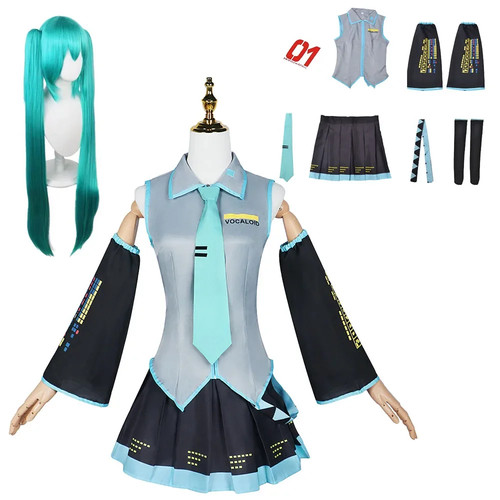 Hatsune miku cosplay costume - hatsune,