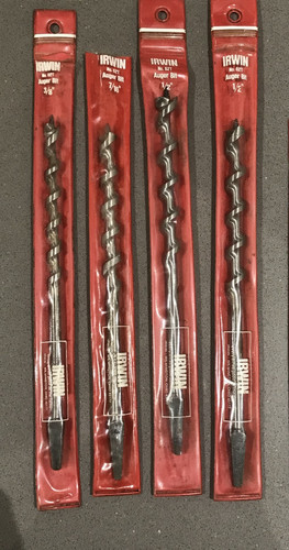 Nos vintage irwin wood auger - vintage,