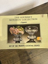 Set of Six Vintage Prawn Cocktail Dishes Rayware The Gourmet Kitchen Collection