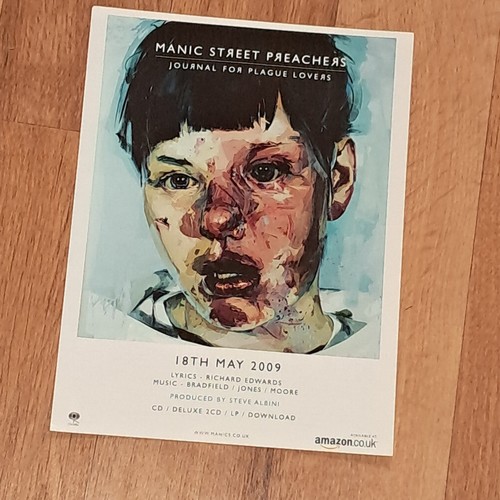 Manic street preachers journal - street,