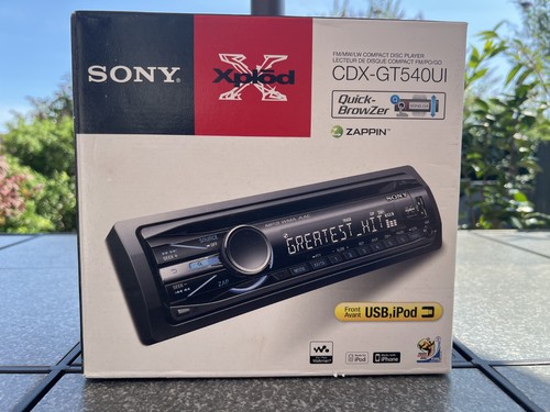 Sony xplod cdx - sony, car