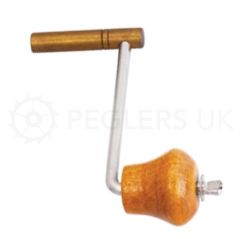 Brass steel crank winding - winding, key