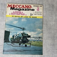 MECCANO MAGAZINE November 1970