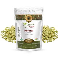 Organic Fennel Seeds Whole