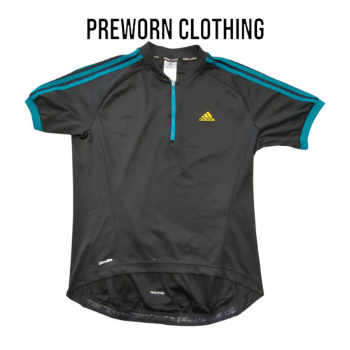 Adidas men black quarter zip - black,