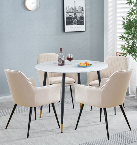 Small round dining table - round, in