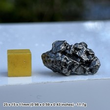 Real space meteorite rock - nickel-iron campo del cielo - uk seller