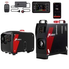 Hcalory® 8KW bluetooth Diesel Air Heater 12V 24V W/ 240V Adapter Caravan RV Boat