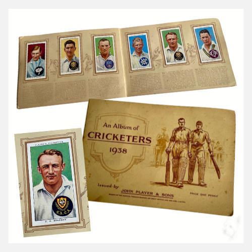1938 album cricketers - album, of