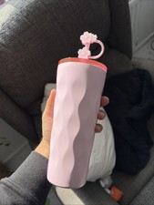 Starbucks Pink Ripple Cold Cup