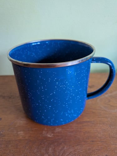 Large 500ml enamel camping - large,