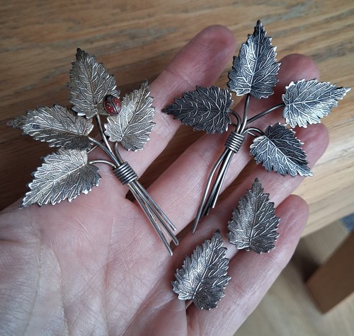 Sterling silver leaf - sterling,