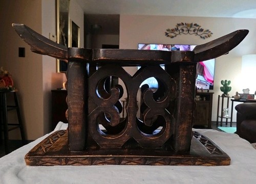 Vintage hand carved wooden - vintage, hand-carved
