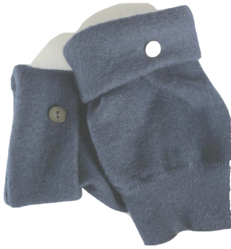 Fingerless gloves blue navy - fingerless,