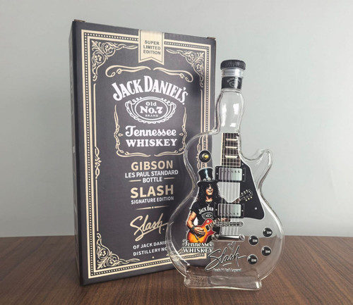 Rock style guitar shaped glass - style,