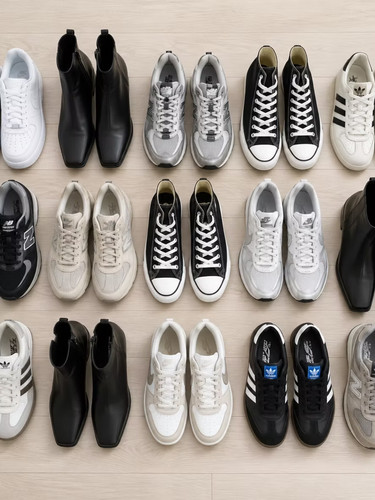 Mixed grade pre loved shoe - mixed, a/b