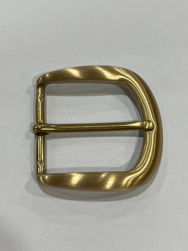 Solid brass satin belt - solid,