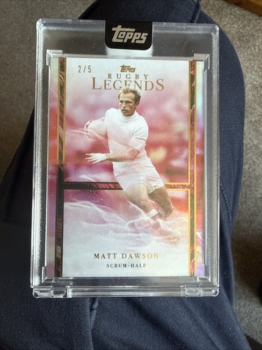 Topps rugby legends matt - rugby,