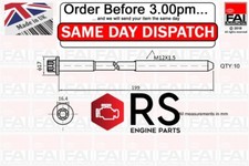FAI Bolt kit, cylinder head BMW MINI 2.0 DIESEL B47C20A B47C20B B47D20A B47D20B
