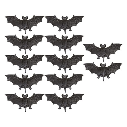 12pcs halloween bat decor - halloween,
