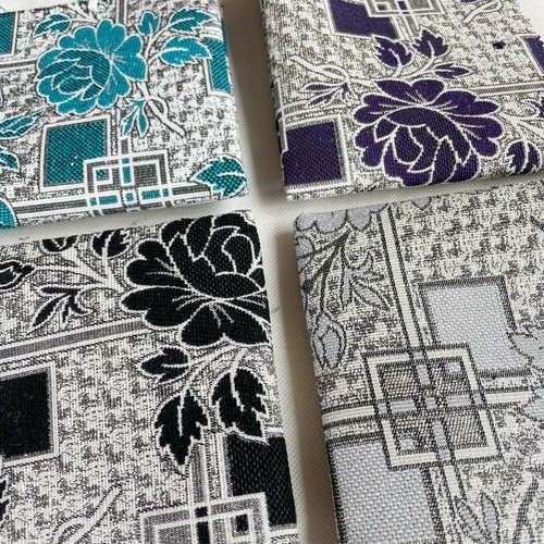 Quirky metallic floral - quirky, trellis