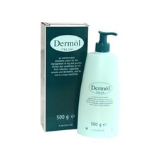 Dermol Emollient Cream 500g - Dry Itchy Skin Eczema and Dermatitis