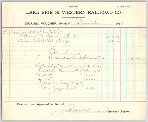 Lake erie and - and, western
