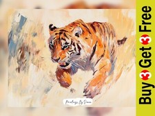 Majestic Tiger in Motion