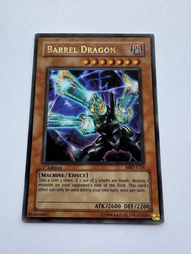 Yugioh barrel dragon mrd - yugioh,
