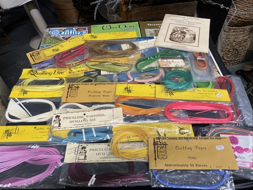 Vintage lot quilling - vintage,