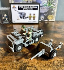 Lego Ww2 US Jeep & Anti Tank